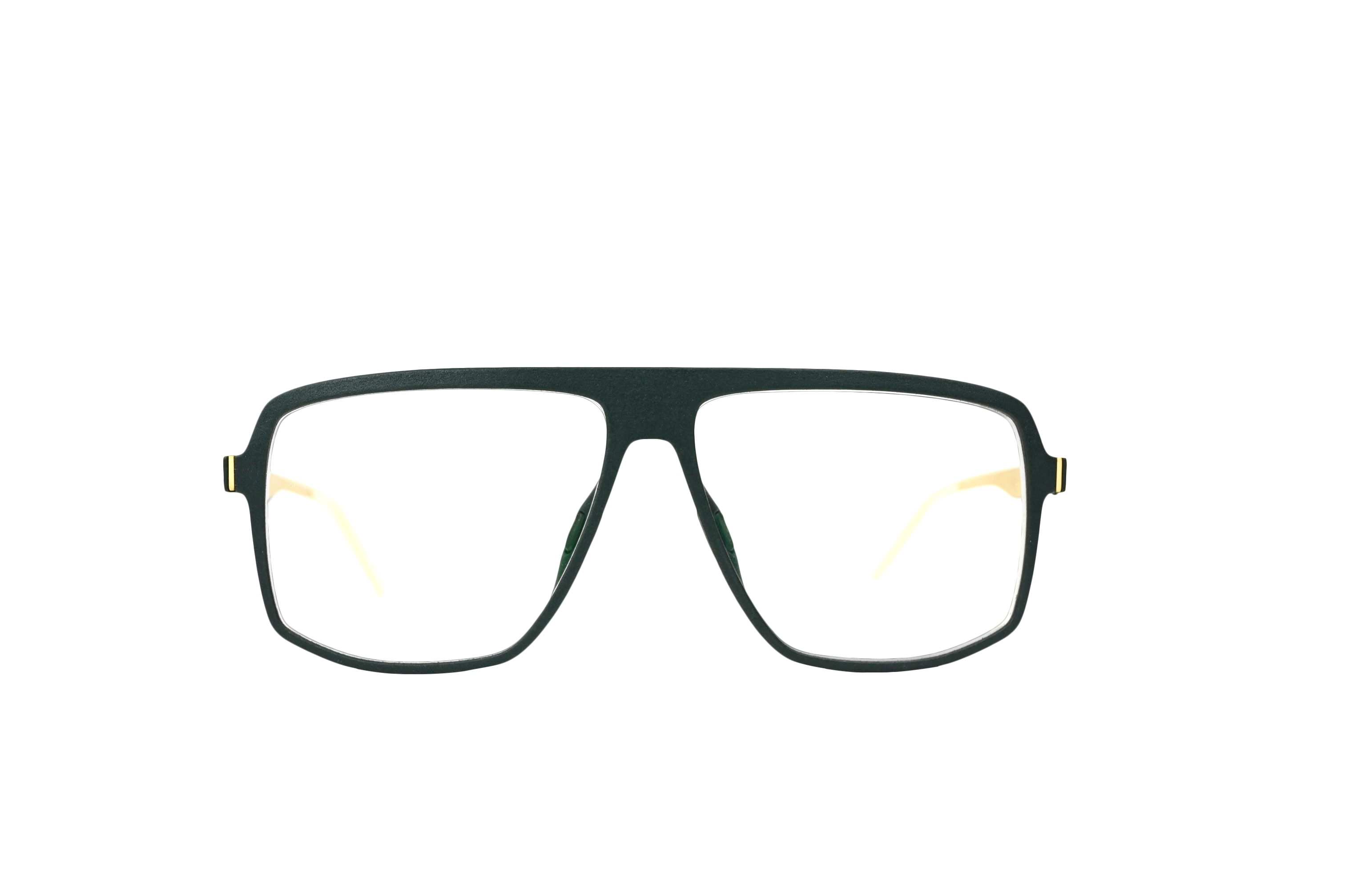 block CLOUD No.7 dark green gold 